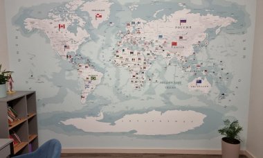 Отзыв на Карта мира с флагами-3