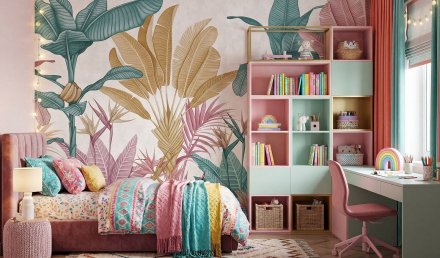 Дофаминовый интерьер: как обои могут сделать вас счастливее