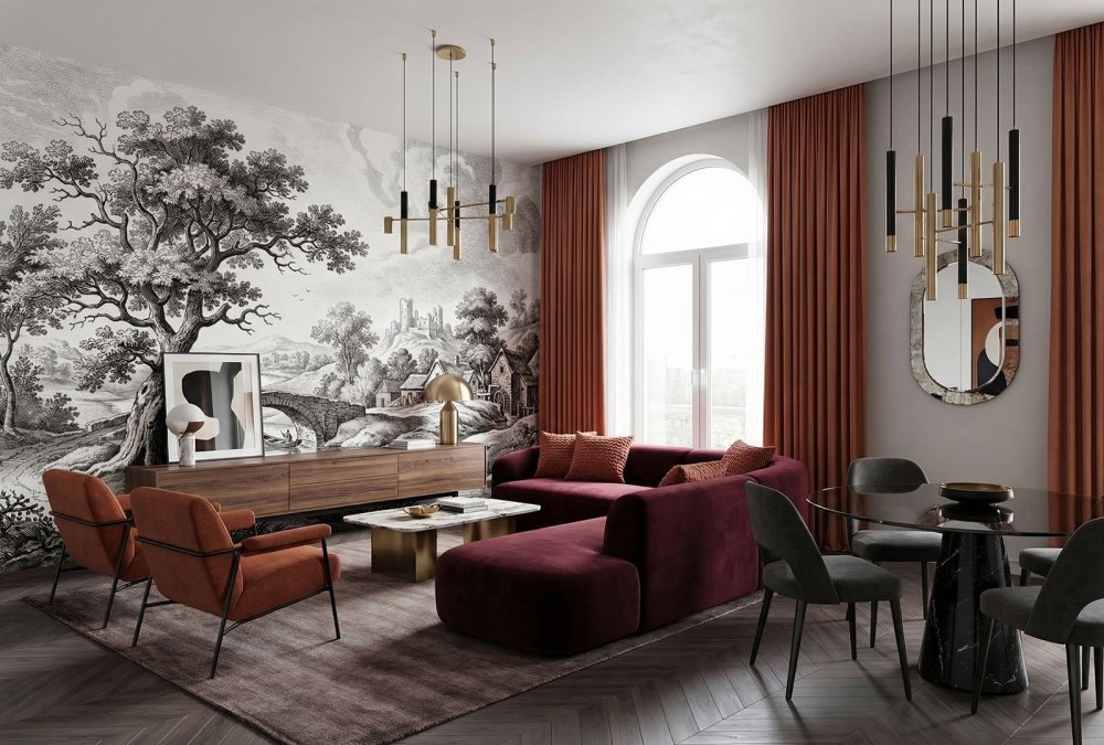 Бесшовные обои: полный гид по видам, преимуществам и монтажу