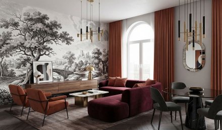 Бесшовные обои: полный гид по видам, преимуществам и монтажу