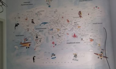 Отзыв на Супер детальная детская карта мира-14