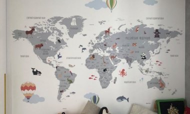 Отзыв на Супер детальная детская карта мира-12