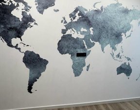 Отзыв на Акварельная карта мира