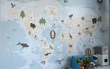 Отзыв на Супер детальная детская карта мира-2