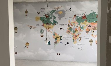 Отзыв на Детская карта мира с достопримечательностями и животными - 3