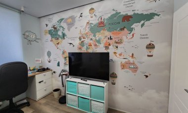 Отзыв на Детская карта мира с достопримечательностями и животными - 3