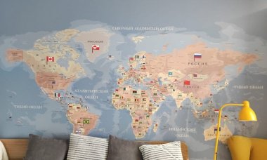 Отзыв на Карта мира с флагами-2