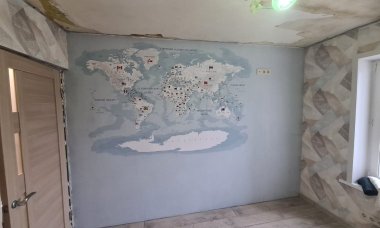 Отзыв на Карта мира с флагами-3