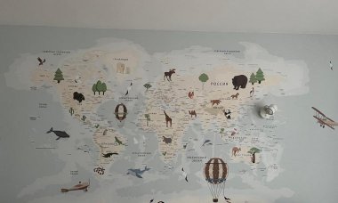 Отзыв на Супер детальная детская карта мира-2