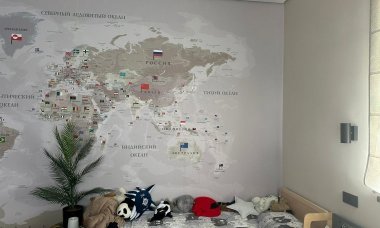 Отзыв на Карта мира с флагами-2