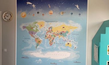 Отзыв на Карта мира с флагами-2