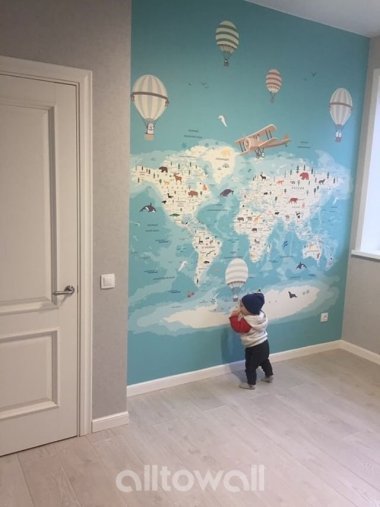 Отзыв на Супер детальная детская карта мира-4
