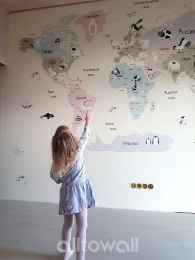 Отзыв на Детская карта мира - 6