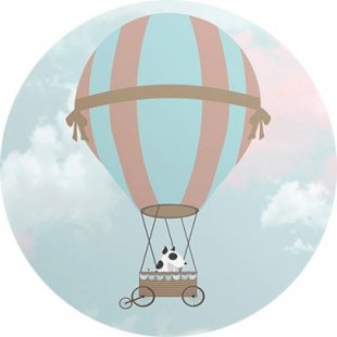 Обои с воздушными шарами для детской: реальные фото интерьера от Татьяны Берестовой
