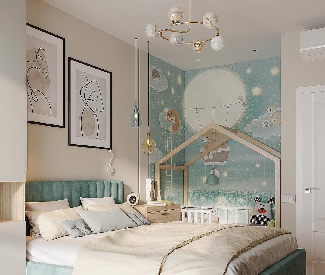 Родительская спальня+детская: как сделать уютное пространство для новорожденного, пока у него нет отдельной комнаты