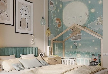 Родительская спальня+детская: как сделать уютное пространство для новорожденного, пока у него нет отдельной комнаты