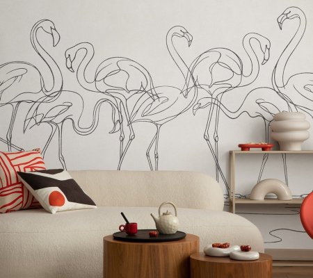 ANIMALISM Flamingo black 