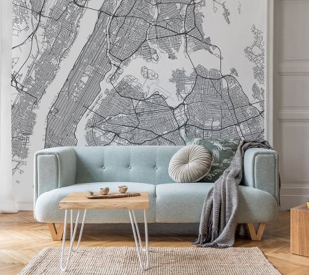 Бесшовные обои «CITY NEW YORK day», 285х228 см