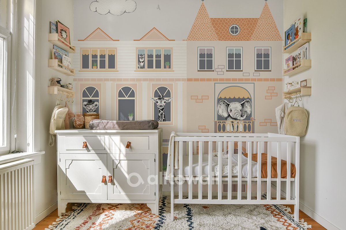 Бесшовные обои «SAFARI CASTLE», 214х250 см