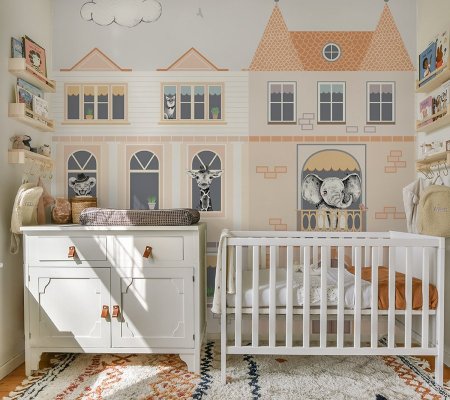Бесшовные обои «SAFARI CASTLE», 214х250 см