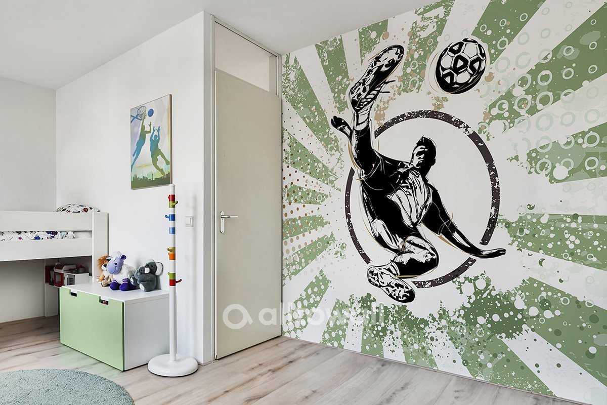 Бесшовные обои «Пенальти», 215х210 см