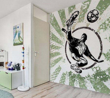 Бесшовные обои «Пенальти», 215х210 см