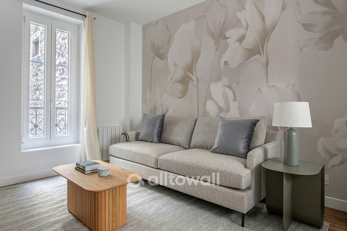 Бесшовные обои «Нежные альстромерии», 550х265 см