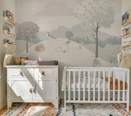 Бесшовные обои «На поляне-2», 232х296 см