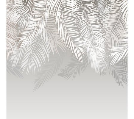 Флизелиновые обои по рулонам «Листья пальмы-3», 241х237 см