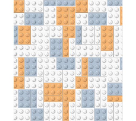 Флизелиновые обои по рулонам «LEGO-1», 234х260 см