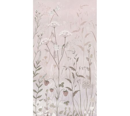 Флизелиновые обои по рулонам «Полевые цветы», 160х290 см